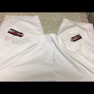 Talbots Woman’s size 22 White Crop stretch pants